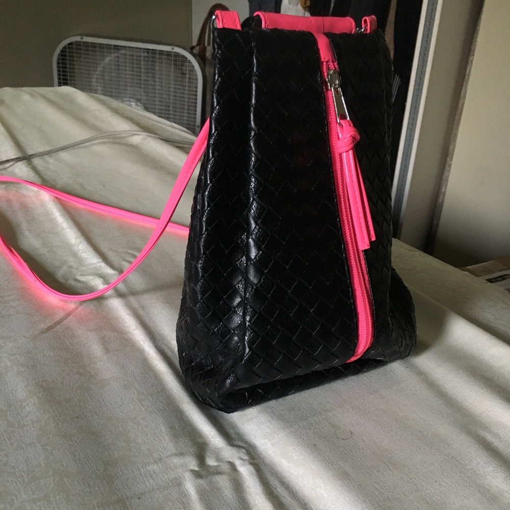 DISNEY BLACK and PINK BAG